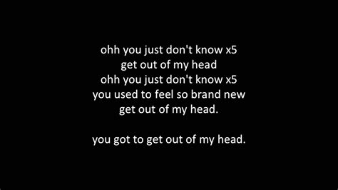 Can&x27;t bear to have you next to me. . Going out my head lyrics